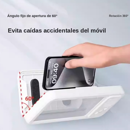 Soporte para teléfono de ducha